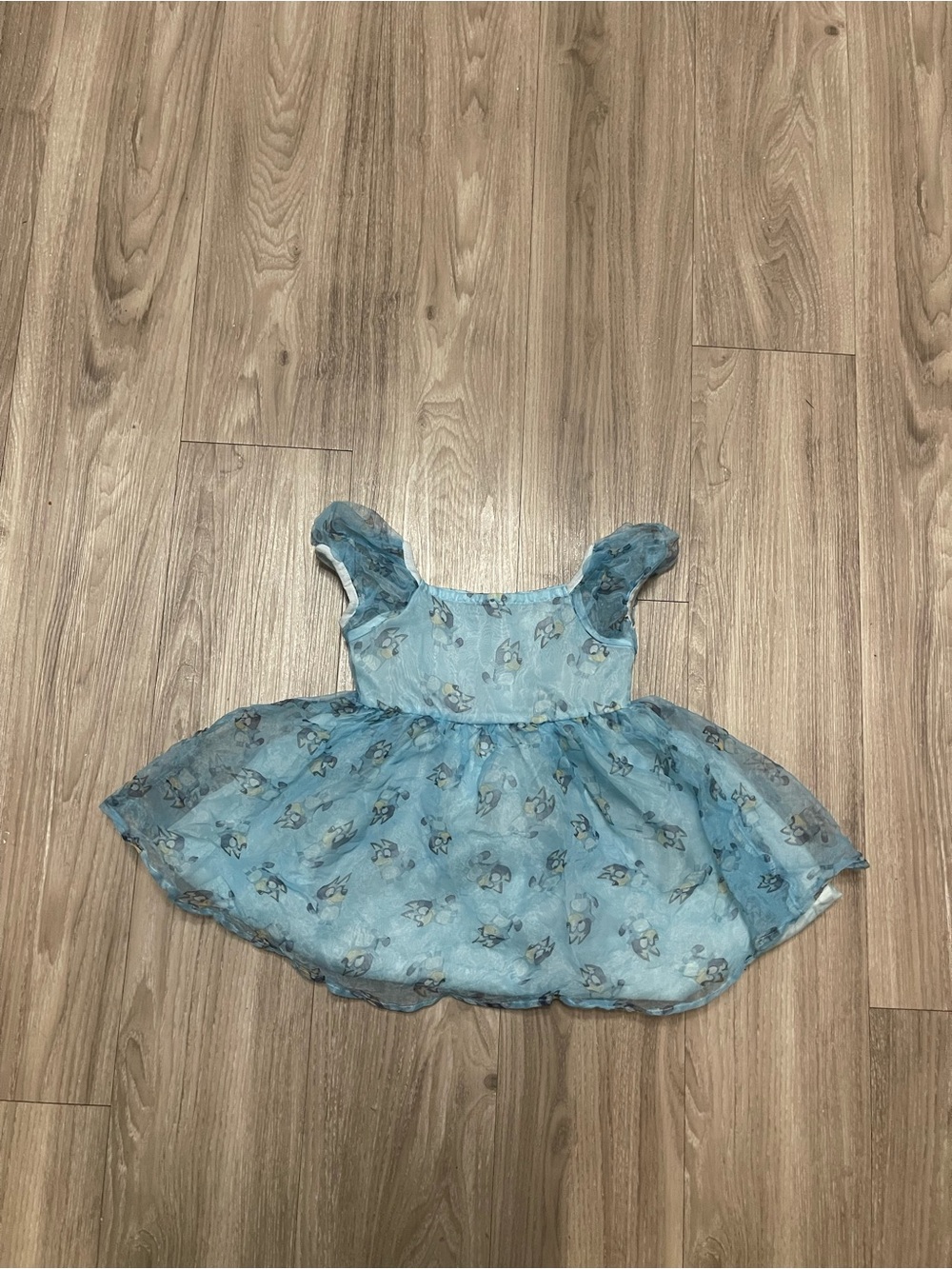 Bluey Light Blue Toddler Dress